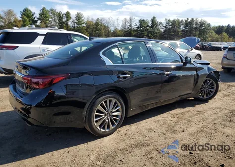 2023 Infiniti Q50 Luxe z USA, uszkodzony, nr VIN JN1EV7BR6PM543452